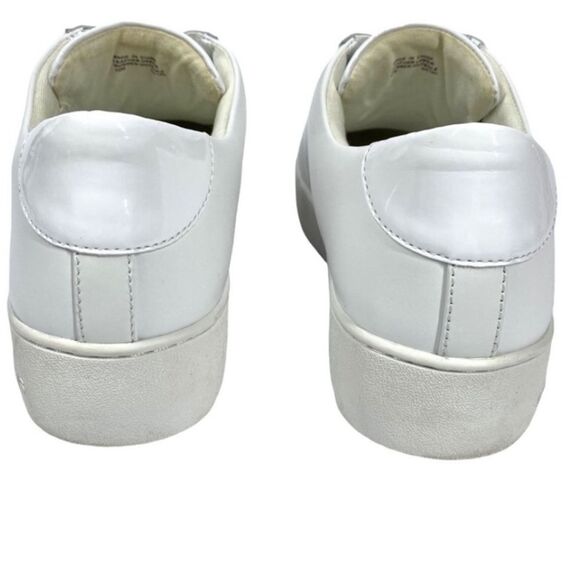 Michael Kors White Leather Sneakers Women’s Size 10 Medium – Great Condition - Picture 3 of 9